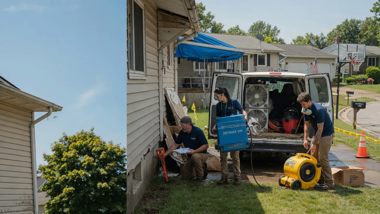 Ceiling Leak Cleanup in University Park, PA near me